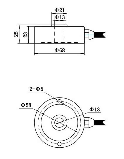 LZ-MH11穿孔膜合稱重傳感器